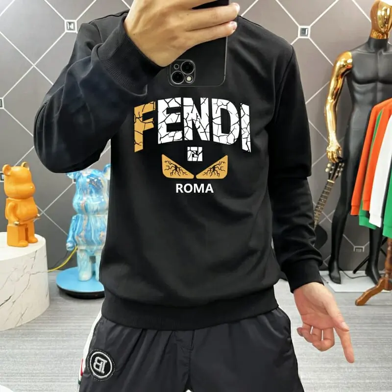 fendi sweatshirt manches longues pour homme s_12510a01